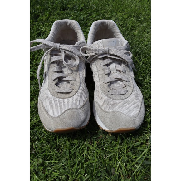New Balance Shoes - New Balance 515 Womens Sneakers Light Grey Suede Mesh WL515GR3 Size 7.5